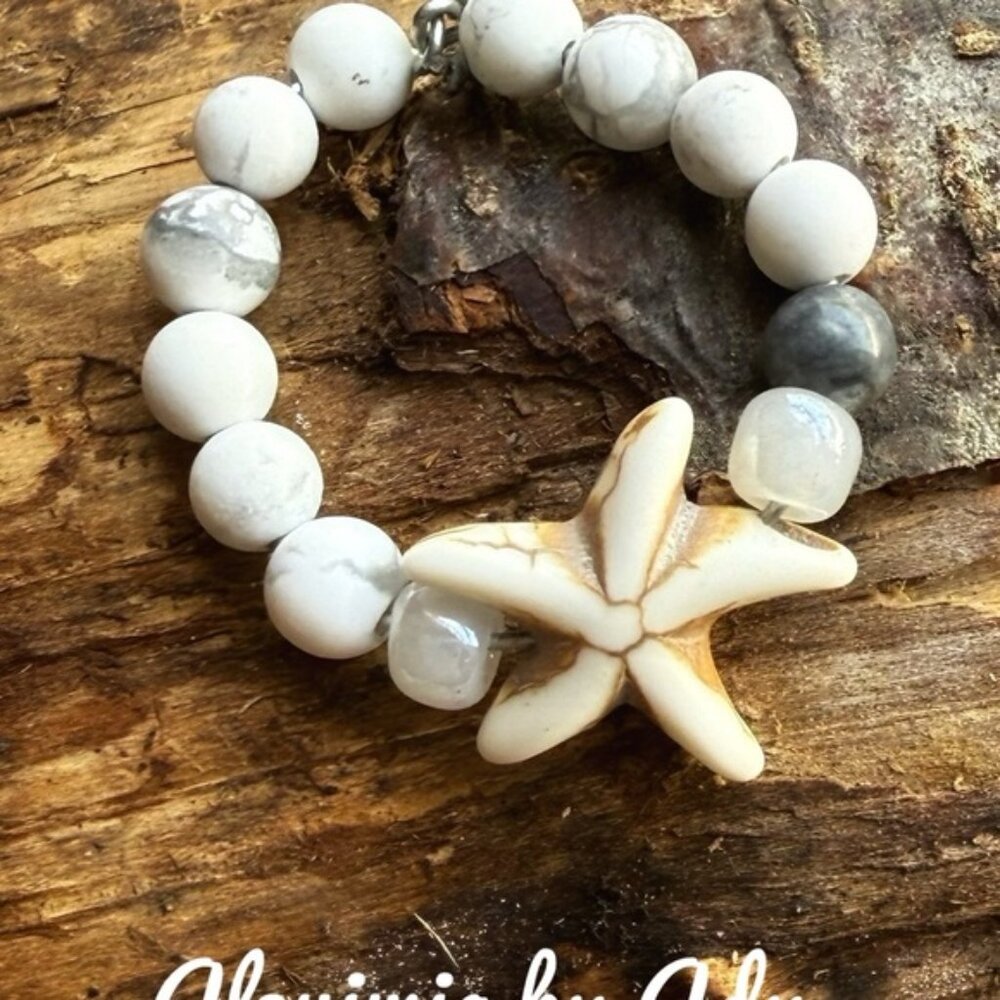 🔹 Western Ranch Spirit | Full Turquoise Beaded Ring